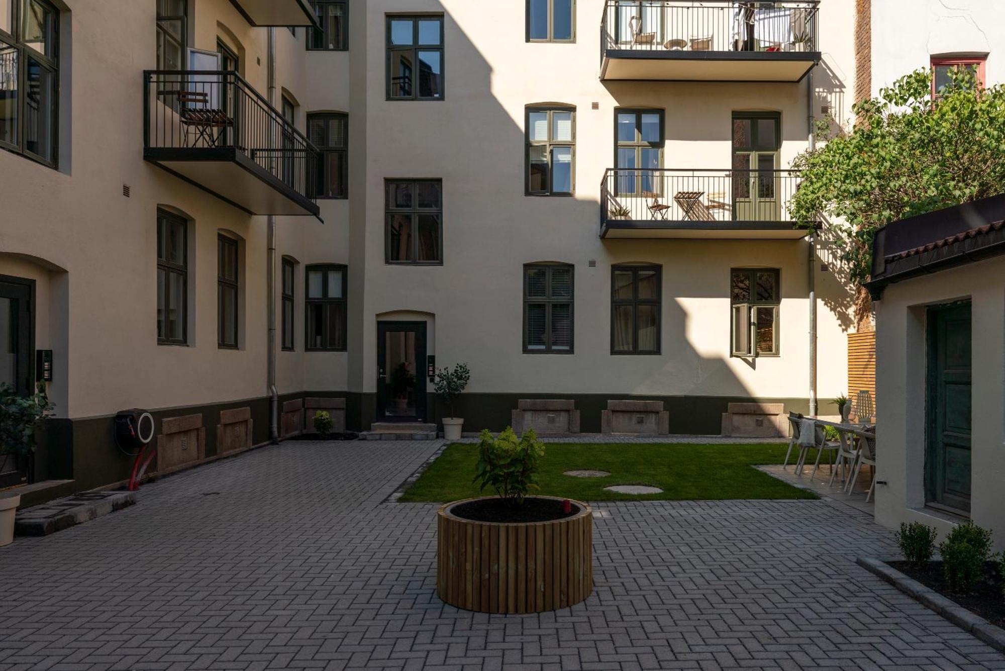 Dinbnb Apartments Gruenerlokka I 2-Bedroom With Balcony オスロ エクステリア 写真