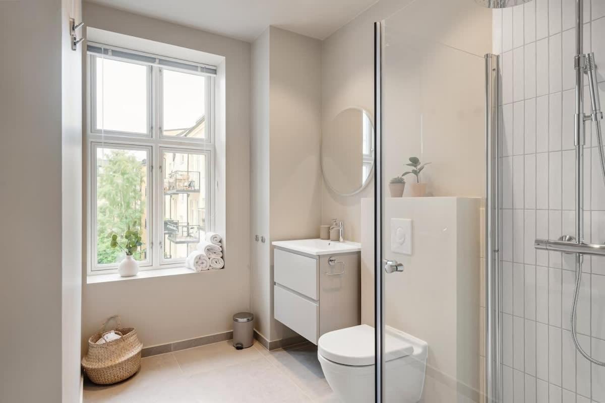 Dinbnb Apartments Gruenerlokka I 2-Bedroom With Balcony オスロ エクステリア 写真